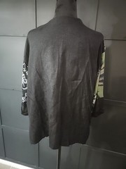 Vtg Sterling Styles Allsilk Komono Jacket One Size Patchwork Earthtones Shimmer