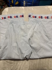 Vtg 60s/70s Lady Wrangler Sportswear Pants Embroidered Size 13/14 Scovil Zipper