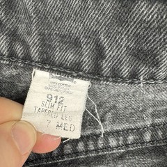 Vtg 90s Levis 912 Jean Shorts Women 7 Cut Off Slim Fit Orange Tab Y2K High Rise