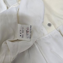 Auth Vintage Thierry Mugler 1980s Wool Cream Dress