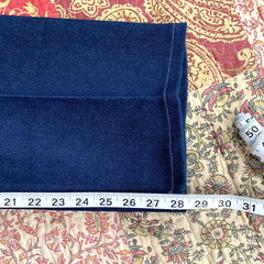 Vintage Wrangler misses regular fit stretch denim jeans MR920NA blue size 18 Ave