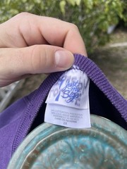 Vintage Just My Size Crewneck Blank Purple Sweater Size 2XL