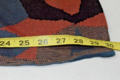 Vintage Skirt Peruvian Connection Size M 80s Pima Cotton Colorful Kaleidoscope