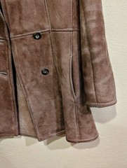 Vintage Women’s Authentic Sheepskin Shearling Coat ~ Size 12 * Runs Small
