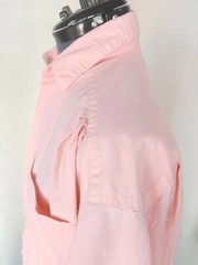 Vintage Kantoo Peachy Pink Oversized Button Down Top Size Large