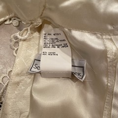 Vintage Scott McClintock Size 6 Ivory Off White Wedding / Formal Dress