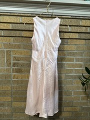 VTG Y2K Ann Taylor Babydoll Dress Sz 0P 100% Silk Coquette Event Cocktail Delica