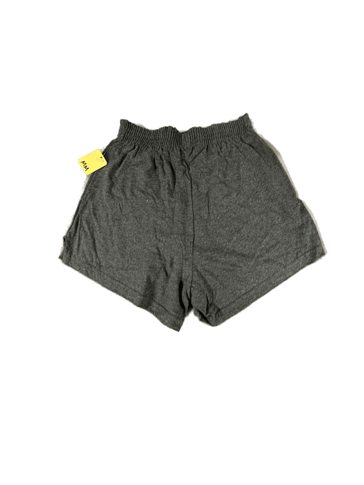 Vtg Cotton Exchange Womens Elastic Shorts S Heather Gray Soffe Style Gym Cheer