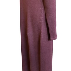 EUC VTG Peruvian Connection Maroon 100% Pima Cotton Sweater Dress Size M Preppy