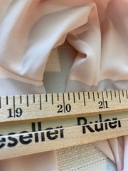 Vintage Shadow Line Women Petite S Pink Matching Nightgown Robe Set Lace Lounge