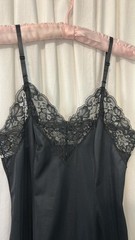 Black full slip by French Maid