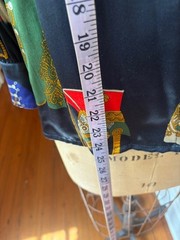 Vtg Escada Margaretha Ley Velvet Bomber Jacket & Matching Silk Blouse