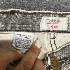 Calvin Klein Jeans Womens Size 8 Grey High Waisted Mom Tapered Vintage
