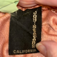 Vintage Joy Stevens California Women’s Coral Champagne Formal Dress Size 9/10