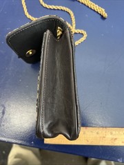 This is a St. Maarten Dallas Leopard Mini Crossbody