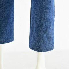 80s Vintage Lee Dark Stone Wash Tapered Leg High Waist Jeans Womens 14s Yoke