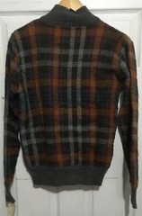 Vintage Import Workshop Sweater Womens Large Cardigan Plaid
