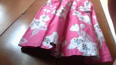 Beautiful Vtg Hawaiian Dress! HRH Kahala XS Pink Flwrs 2-pckt Sleeveless BttnUp