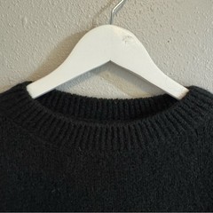 VINTAGE Made in Italy Boxy Oversized Fit Kid Mohair Blend Sweater Old Money L