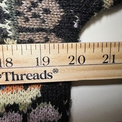 The Import Workshop Vintage Floral Fair Isle Knit Sweater, Women’s Size Medium