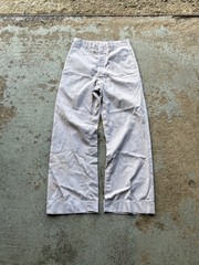 1960s-70s US Navy Sailor Flare Wide Leg Chinos