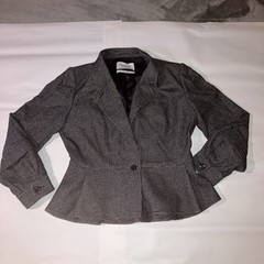 Vintage Yves Saint Laurent YSL Gauche Blazer Lana Wool Cashmere Jacket Size XS