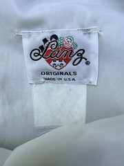 Vintage 80s Does 50s Lanz Originals Chiffon Floral Dress