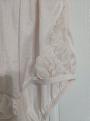 Vintage VANITY FAIR PANTIES Pink Nylon Underwear SZ 5/S