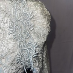 VTG Cachet By Bari Protas Layered Lace Top Jacket Size 5-6 Victorian STUNNING