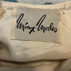 Vintage 60s Minx Modes Cocktail Sequin Mini Dress Party Event *see Measurements*