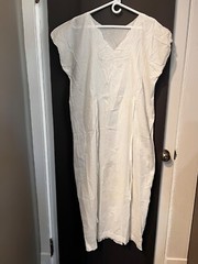 Vintage Victorian Cotton Lawn Day Dress