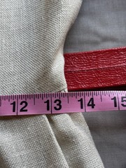 Vintage 70s Howard Wolf Boutique Prairie Maxi Dress Red Gingham Linen Cotton 10