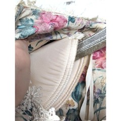 Vintage Floral Chintz Brocade Coastal Grandma English Garden Cottage Jacket 4P