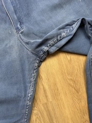 50s VINTAGE Wrangler Hi-Rise Rockabilly Jeans Size 32 Waist Women Made in USA
