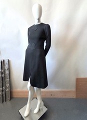Vintage 1970s Roncelli Wool Blend Knit Dress