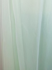 VTG WARD’S MINT GREEN GODDESS CHIFFON&LACE FULL SWEEP NIGHTGOWN NEGLIGEE*S/M