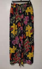 Vintage Sandra Ow-Wing Size 8 N.R.1 Saks Fifth Avenue Women’s Floral Pants EVC
