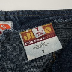 Vintage 1980s Jnco Street Division Jeans Women’s Size 7 Flare Cut Skate USA