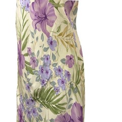 VIntage Y2K 90s Chelsea & Violet Floral Beaded Midi Dress Cottagecore Fairycore