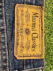 Vintage Original Mazoni Classics Women’s Denim Jeans Blue 40 x 26 Made in USA