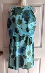 GORGEOUS Vintage ’60S B. Altman & Co. Cocktail Dress Crepe Excellent Condition!!