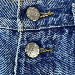 Vtg Sasson Jeans Womens 10 26 x 30 Blue Button Fly High Rise Tapered Relaxed Fit