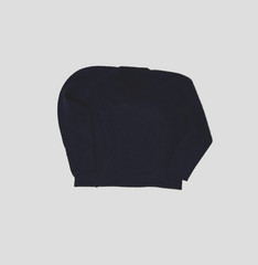 Original Obermeyer Vintage 1950s Navy Blue Sweater Thick Wool Knit Austria