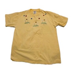 jerzees heavyweight blend Size Large Embroidered Bees, Butterflies And Flowers