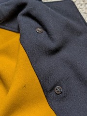WW2 Nurse Cape Blue Gray Wool Standard Apparel 40s Vintage