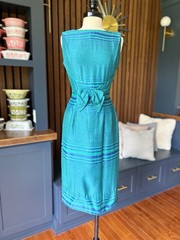 Vintage 1950s Dress Set Molly Modes Rockability Jacket Puff Sleeve