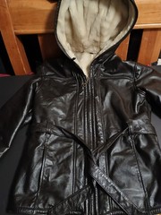 Woman’s Wilson Chocolate Brown Insulated All Weather Hooded Vintage Jacket