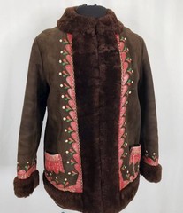 Vintage Polish Sheepskin Jacket