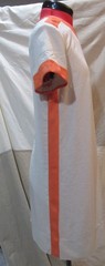 Vintage maternity dress, 70s, polyester blend?, Jeanette Maternities, size M?