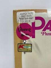 Vintage Panti-All Panty & Pantihose All In One Queen SZ. 100% Nylon Sandalfoot